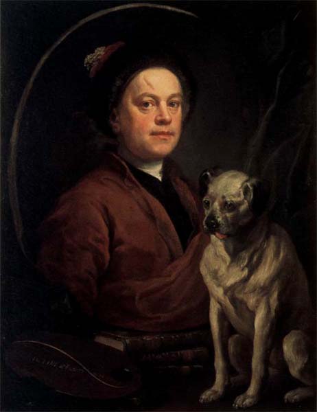 Self-Portrait with a Pug